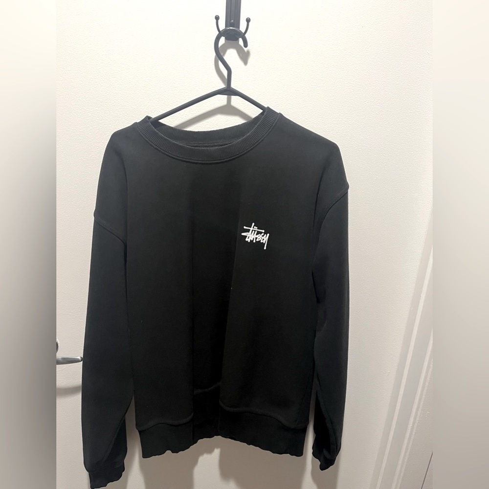 Stussy Black Crewneck Size XL